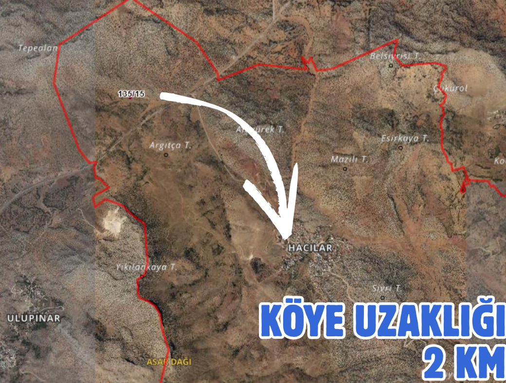 KONYA BOKIR HACILR 864 M² TARLA SATILIKTIR - KONYA BOZKIR fotoğraf 2